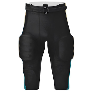 Uniformes de Fútbol Americano Personalizados con Nombre y Número del Equipo, de Alta Calidad, para Hombres Adultos, Transpirables, de Poliéster Sublimado, con Pantalones Cortos - Product Image 4