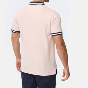 Polos de Alta Calidad para Hombre con Media Cremallera, Tela de Algodón Cómoda, Diseño a Rayas Elegante, Transpirables y de Secado Rápido - Product Image 6