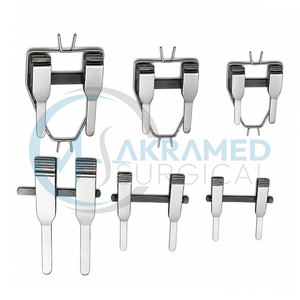 Ensemble de pinces microvasculaires chirurgicales Akramed Acland en acier inoxydable, instruments de microchirurgie vasculaire et de chirurgie plastique, certifié CE - Product Image 3