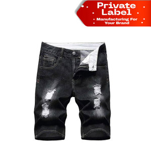 Luxury Feel Premium <b>Men</b> Denim Shorts Custom Brand Light Denim Shorts Cotton Denim Twill <b>Men</b> Denim Shorts Rigid Fabric Utility - Product Image 1