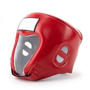 Personalizado PU cuero deporte-Bar al por mayor boxeo artes marciales seguridad-Casco protectores de cabeza con color personalizado - Product Image 1