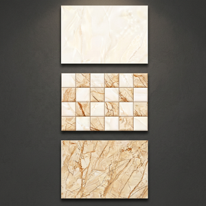 Chinese Company Wholesaler Low Price 300x450mm First Grade Ceramic <b>Wall</b> Tiles Firebrick Outdoor Waterproof Metallic Glaze - Product Image 2