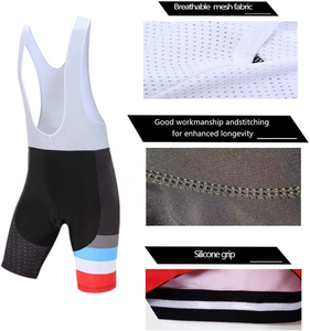 Quick Drying Breathable Lightweight Pro Cycling Jerseys 3D Sublimation Multi-Color Customizable 100% <b>Polyester</b> <b>Short</b> Sleeve - Product Image 6