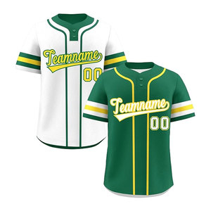 Uniforme Deportivo Unisex de Manga Corta con Botones, Listo para Enviar, 220 g/m², Jersey Sublimado Antibacterial Personalizado - Product Image 5