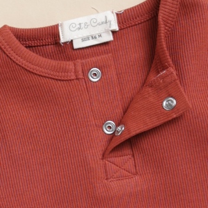 Body à manches longues en bambou élasthanne biologique de qualité supérieure-Picante - Product Image 3