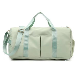Bolsa de Viaje Personalizada con Logotipo, de Tela Oxford Ligera, Gran Capacidad, para Deportes y Gimnasio, con Cierre, MOQ Bajo, Bolsa de Lona para Ropa - Product Image 4