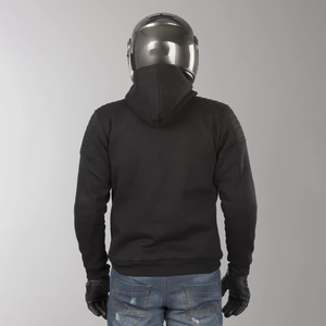 Hoodie de motard rembourré personnalisé, style streetwear, en polaire, pour l'hiver, avec faible MOQ - Product Image 6