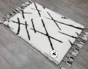 Luxe Vintage marocain berbère touffeté à la main laine tapis Design moderne pour salon prix de gros - Product Image 2