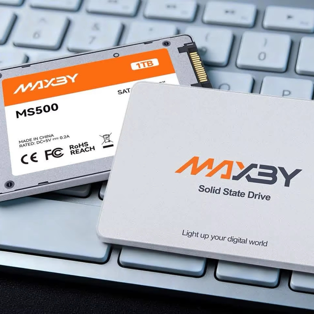 Reliable MAXBY MS500 SATA SSD 256GB 512GB 1TB High TBW 300TB for 512GB Long Lifespan Storage
