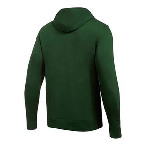 Sudadera con capucha térmica de lana de algodón 100% para hombre, Top deportivo de invierno y otoño con etiquetas de logotipo personalizado, suéter holgado CON CAPUCHA DE Color sólido - Product Image 3