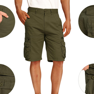 Pantalones Cortos de Golf Deportivos Casuales para Exteriores, Fabricación Profesional, Diseño Sólido, Teñido Liso, Cintura Media - Product Image 3