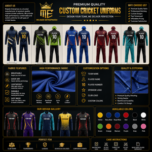 Conjunto de Uniforme Deportivo Personalizado para Entrenamiento de Cricket con Media Cremallera, Ropa Deportiva de Poliéster para Equipos, Fabricante OEM ODM - Product Image 4