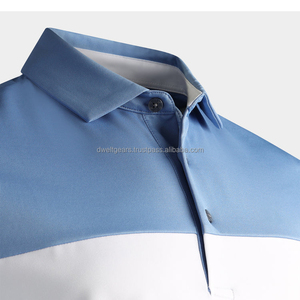 Camisas para Hombre al por Mayor, Logotipo Personalizado Bordado en la Espalda, Seda/Algodón de Secado Rápido, Fabricante de Ropa OEM al por Mayor - Product Image 4