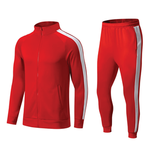 Ensemble de survêtement de football pour hommes, veste et pantalon de sport, vêtements d'entraînement athlétique, course à pied, gym, entraînement - Product Image 1