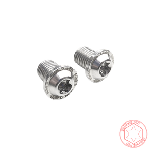 Bouchons de trou miroir en acier inoxydable SUS304 SOMOTO Taiwan |   Tête UFO M10 | 1 paire de vis à filetage droit |   Finitions brutes, TIB et BKP - Product Image 4