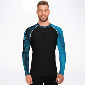 Wholesale Mens Rash Guard Compression Shirt | <b>UV</b> Protection <b>Swimwear</b> | Quick Dry Sportswear Rash Guards - Product Image 3