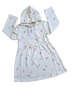 ตัวชี้ผ้าริบเชิ๊ตพิมพ์ลายตามสั่งสำหรับเด็กผู้หญิงชุดเดรสมีฮู้ดแขนยาวแบบลำลองสำหรับฤดูร้อน - Product Image 2