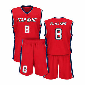 Maillots de basket-ball professionnels vêtements de sport 2019 conception personnalisée hommes vêtements de sport chemise Shorts uniformes ensemble - Product Image 1