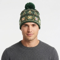 Bonnet tricoté d'hiver personnalisé OEM ODM avec LED, en acrylique jacquard, motifs nœuds, pois, Noël, camouflage, à carreaux, à motifs fantaisie, unisexe, de créateur