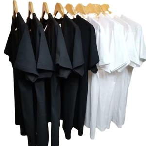 Wholesale Unisex Casual Jersey T-Shirts-Eco-Friendly Breathable Quick Dry Summer Wear Petal Sleeve 240g 100% Cotton Custom Logo - Product Image 2