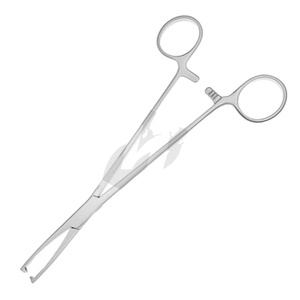 Pinzas Jacobs Vulsellum, Herramienta Quirúrgica para Agarrar y Manipular Tejidos, Instrumentos Médicos Ginecológicos, Urológicos y Quirúrgicos Generales - Product Image 1