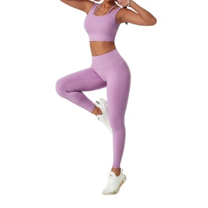 Wholesale Women’s High Waist Yoga <b>Leggings</b> Breathable Gym Running Activewear OEM Service - Product Image 5
