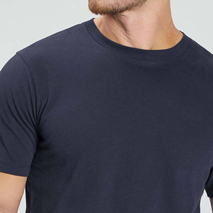 เสื้อยืดผู้ชายฤดูร้อนแบบคัสตอม ทรงโอเวอร์ไซส์ คอกลม เรียบง่าย ผ้าหนา - Product Image 4