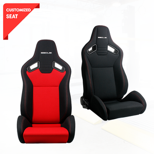 Silla de Juego Ergonómica Speedster de Tela, Reclinable, Respaldo Alto, Silla de Computadora para Juegos de Carreras, Giratoria, Resistente, para Escritorio Ejecutivo - Product Image 2