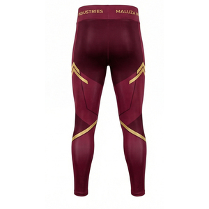 Survêtement de compression unisexe à manches longues pour l'entraînement en salle de sport, respirant et à séchage rapide, en Spandex/Polyester MALUZA INDUSTRIES - Product Image 4