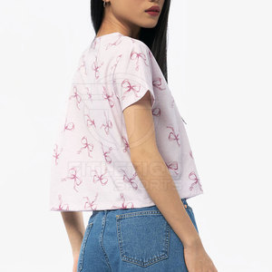 Blusas y Camisetas de Moda Urbana para Mujer, Ropa Casual Sólida, 100% Algodón, Secado Rápido, Ecológica - Product Image 2
