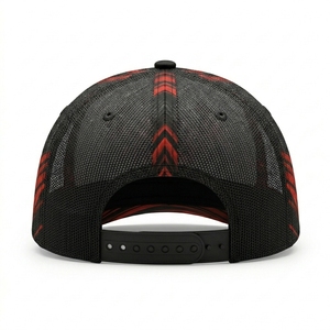 Premium Mesh <b>Back</b> Trucker Cap Custom Embroidered 6 Panel Outdoor Beach Cycling Party Lifestyle OEM Factory Supply - Product Image 5