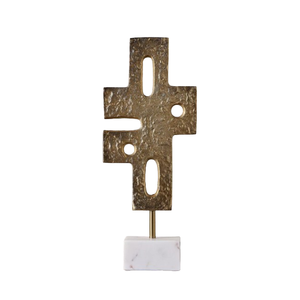 Objeto Decorativo de Metal, Artesanía Moderna, Adorno Personalizado, Escultura Decorativa para el Hogar, Estatua Decorativa de Aluminio para Oficina - Product Image 4