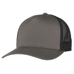 Wholesale Unisex 6-Panel Mesh Trucker <b>Hat</b> Adjustable Breathable Casual Cap Spring <b>Summer</b> Gray Black 2026 - Product Image 3