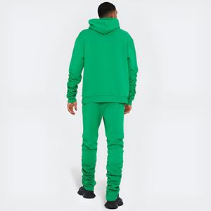 Conjunto Deportivo para Hombre, Sudadera con Capucha y Pantalones Jogger, Ropa Casual Urbana, Corte Holgado, Ropa de Invierno, Logotipo Personalizado, OEM, Venta al Por Mayor - Product Image 2