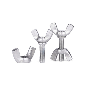 304 Stainless Steel Wing <b>Screw</b> And Nut Set <b>M3</b> M4 M5 M6 M8 Hand Tightening Complete Kit - Product Image 4
