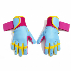 Guantes de Bateo de Béisbol de Cuero Cabretta de Vaca 100% Original Transpirables Ligeros Antideslizantes Hechos a Medida para Ambas Manos de Venta Popular - Product Image 4