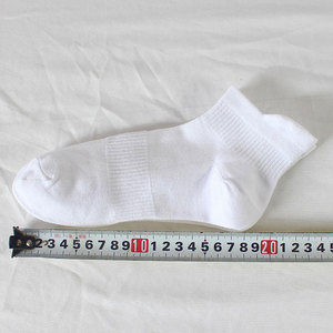 Ankle <b>Socks</b> Solid Black Cotton Breathable Daily Wear Adult Size Summer Casual Knitted <b>Socks</b> - Product Image 5