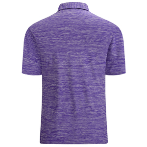 2026 New Arrival Hot Selling Solid Color Polo Shirts Knitted Short Sleeve Polo Shirt Casual Style 100% Polyester - Product Image 3