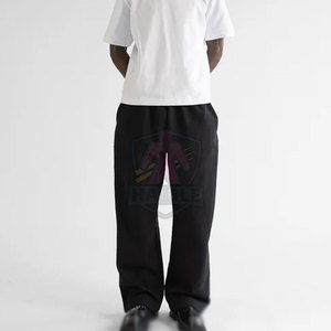 กางเกงวอร์มทรงหลวมขนาดใหญ่ คุณภาพสูง สวมใส่สบาย ผ้าฝ้าย ทรงจ็อกเกอร์ เอวปรับได้ เหมาะสำหรับกิจกรรมประจำวัน - Product Image 5