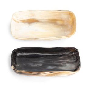 Plateau de présentation artisanal en corne de buffle, accent décoratif pour la maison, fournisseur en gros, plateau de service de luxe en corne de buffle pour la salle à manger - Product Image 1