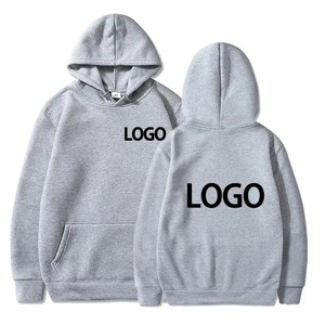 Sweat-shirt à capuche unisexe blanc uni en molleton anti-boulochage surdimensionné, personnalisable avec logo OEM imprimé sur la poitrine et le dos, vente en gros - Product Image 3