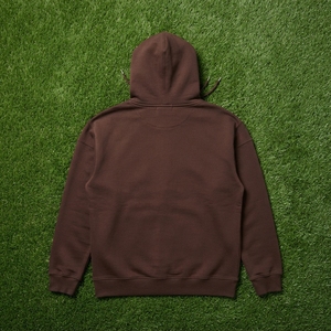 Women's <b>Brown</b> Pullover Hoodie <b>Fleece</b> Sweatshirt Casual Oversized Hooded Top Custom Logo Streetwear - Product Image 5