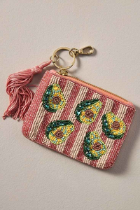 Classic Design Zipper Closure Beaded Embroidered Seed Bead Handmade Digital Printing case Coin Purse Customized Color for Women - Product Image 6