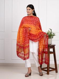 Trending Bandhani Odhna Dupatta In Mini Chex Pattern - Product Image 1