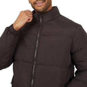 Veste d'hiver matelassée sur mesure pour homme, légère, en duvet, à manches longues, coupe courte. - Product Image 3