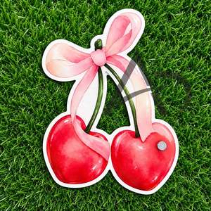 Bandeja de Pestañas Acrílica Rosa Cereza con Lazo, Estética Sostenible, Bandeja de Pestañas con Logotipo Personalizado, Impresión OEM, Linda Bandeja de Pestañas con Diseño de Cereza - Product Image 6