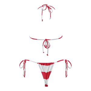 Ensemble de maillots de bain tankini pour femmes, ensemble 2 pièces uni, polyester/coton, respirant, séchage rapide, haute qualité, logo personnalisé, vêtements de plage à bas prix - Product Image 4