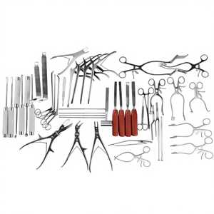 Set de Laminectomía Neuro-Ortopédica, Instrumentos Quirúrgicos Manuales de Acero para Cirugía de Columna Vertebral, Contenedor de Esterilización, Salaar Industry - Product Image 1