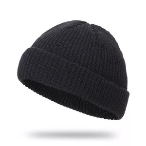 Bennie RI-BC-007 Bonnet unisexe gris uni en acrylique avec broderie 3D, ajustement réglable, style décontracté, style plage, pour tour de tête 48-50cm - Product Image 2