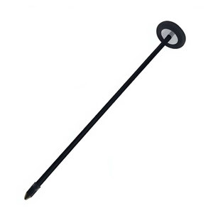 Marteau de réflexes neurologiques noir, 14 pouces de long, manche en plastique, outil de percussion diagnostique, examen médical des réflexes tendineux - Product Image 6
